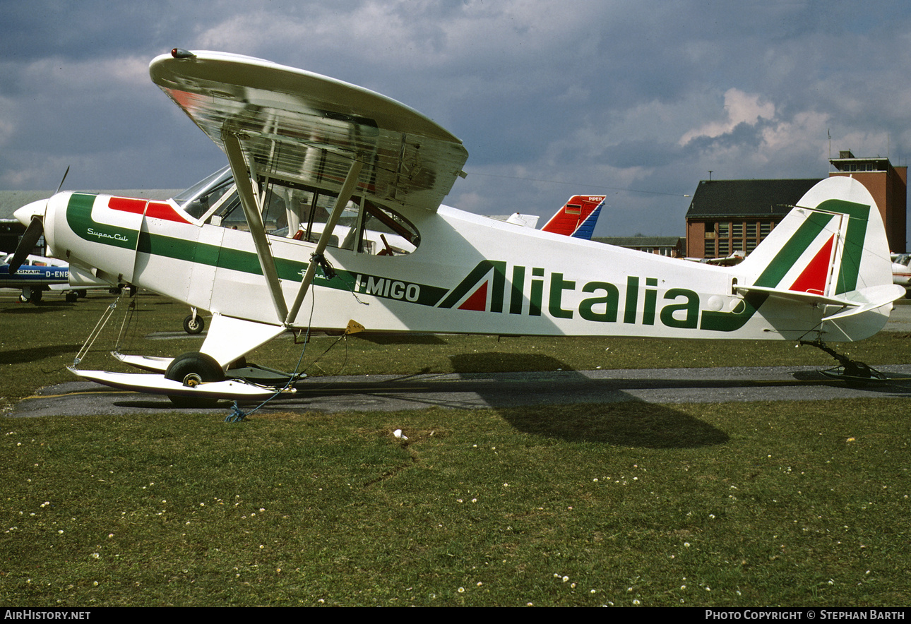 Aircraft Photo of I-MIGO | Piper PA-18-150 Super Cub | Alitalia | AirHistory.net #803413