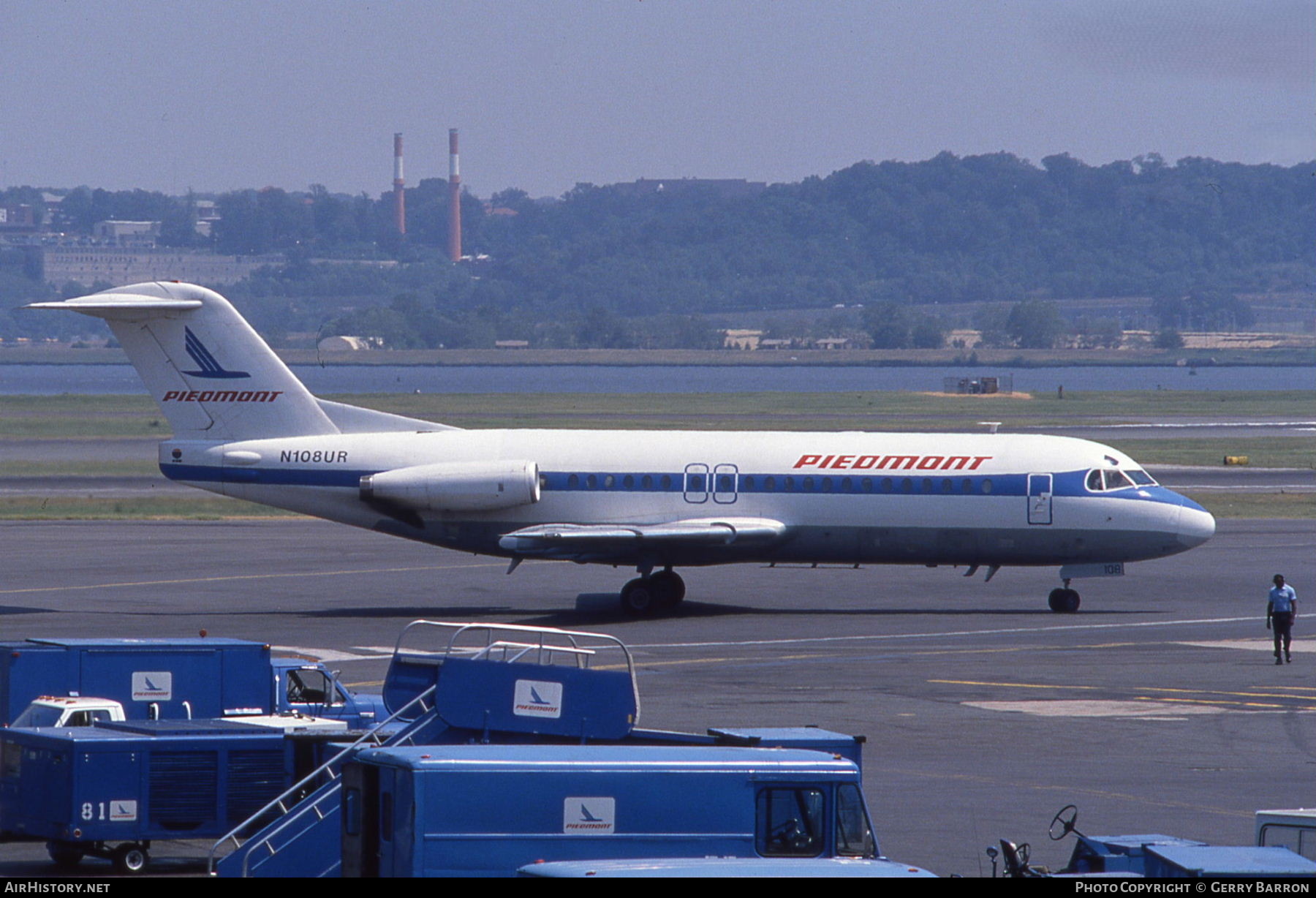 Aircraft Photo of N108UR | Fokker F28-4000 Fellowship | Piedmont Airlines | AirHistory.net #803423