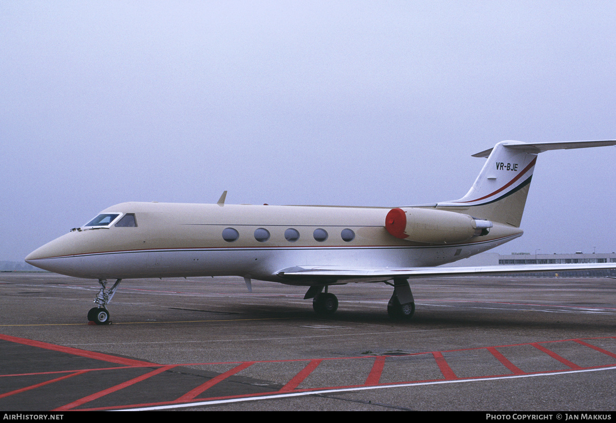 Aircraft Photo of VR-BJE | Gulfstream American G-1159A Gulfstream III | AirHistory.net #803449