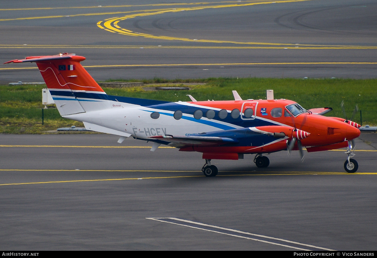 Aircraft Photo of F-HCEV | Hawker Beechcraft B200GT King Air | DGAC - Direction Générale de l'Aviation Civile | AirHistory.net #803473