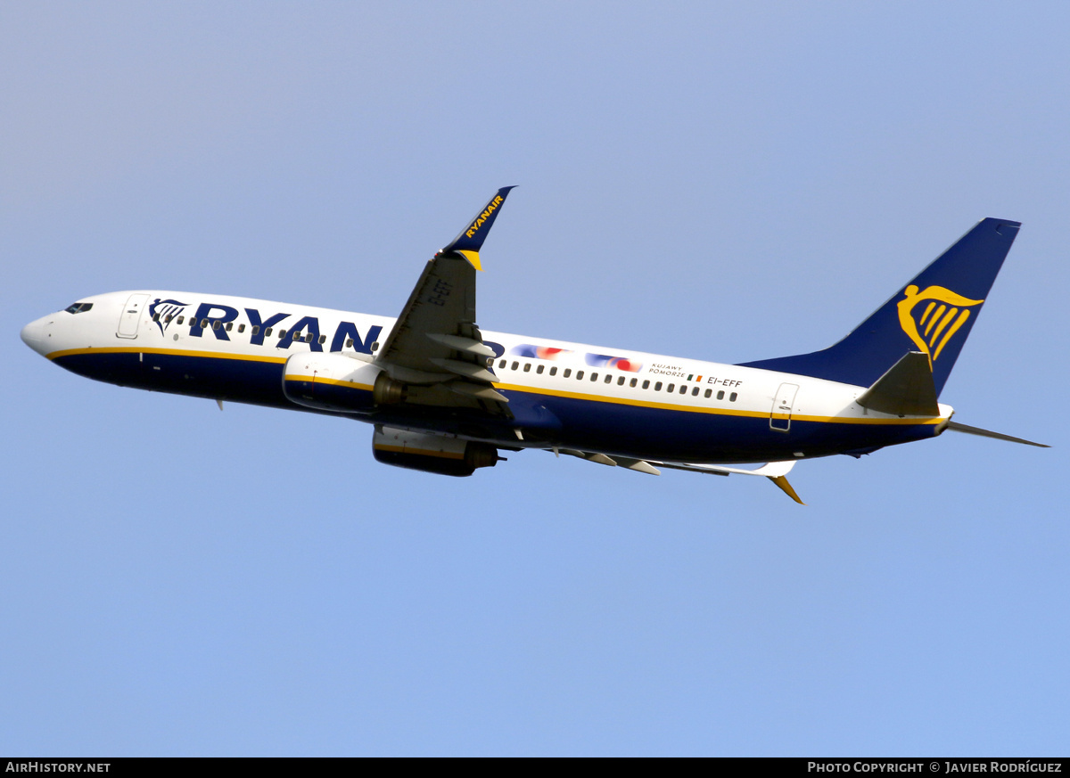 Aircraft Photo of EI-EFF | Boeing 737-8AS | Ryanair | AirHistory.net #803479