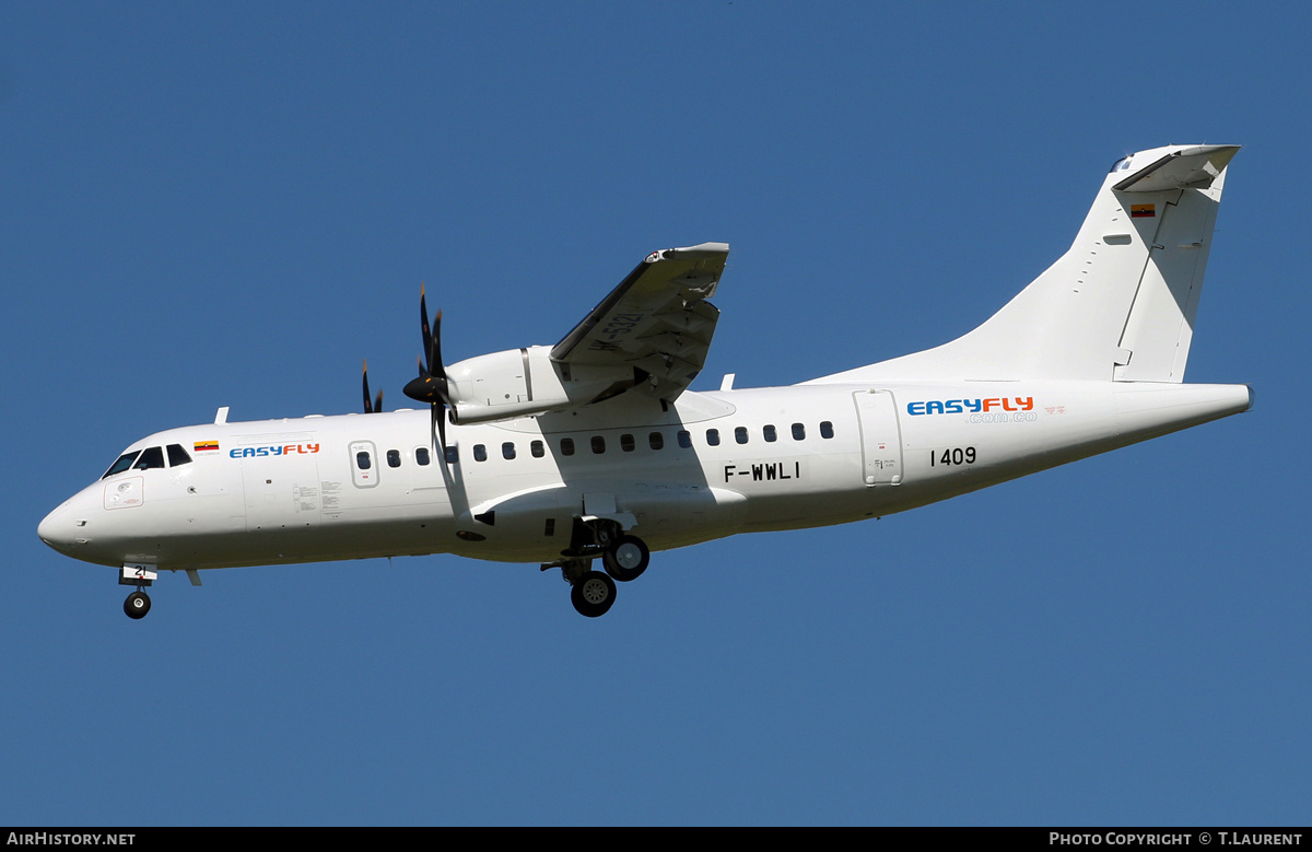 Aircraft Photo of F-WWLI | ATR ATR-42-600 | EasyFly | AirHistory.net #803481