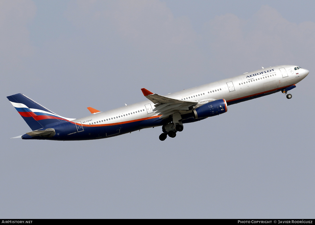 Aircraft Photo of RA-73787 | Airbus A330-343E | Aeroflot - Russian Airlines | AirHistory.net #803483