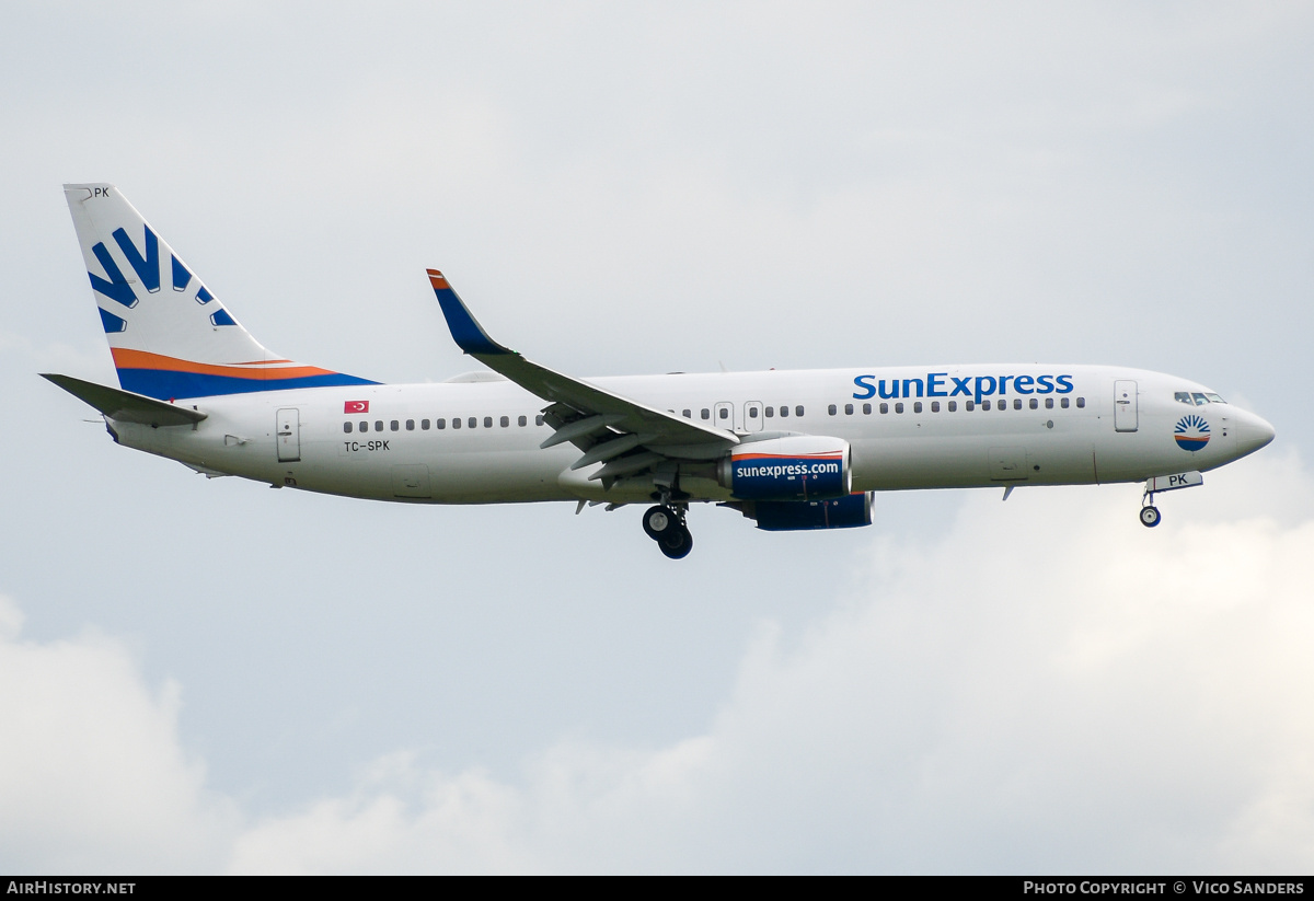 Aircraft Photo of TC-SPK | Boeing 737-86N | SunExpress | AirHistory.net #803487