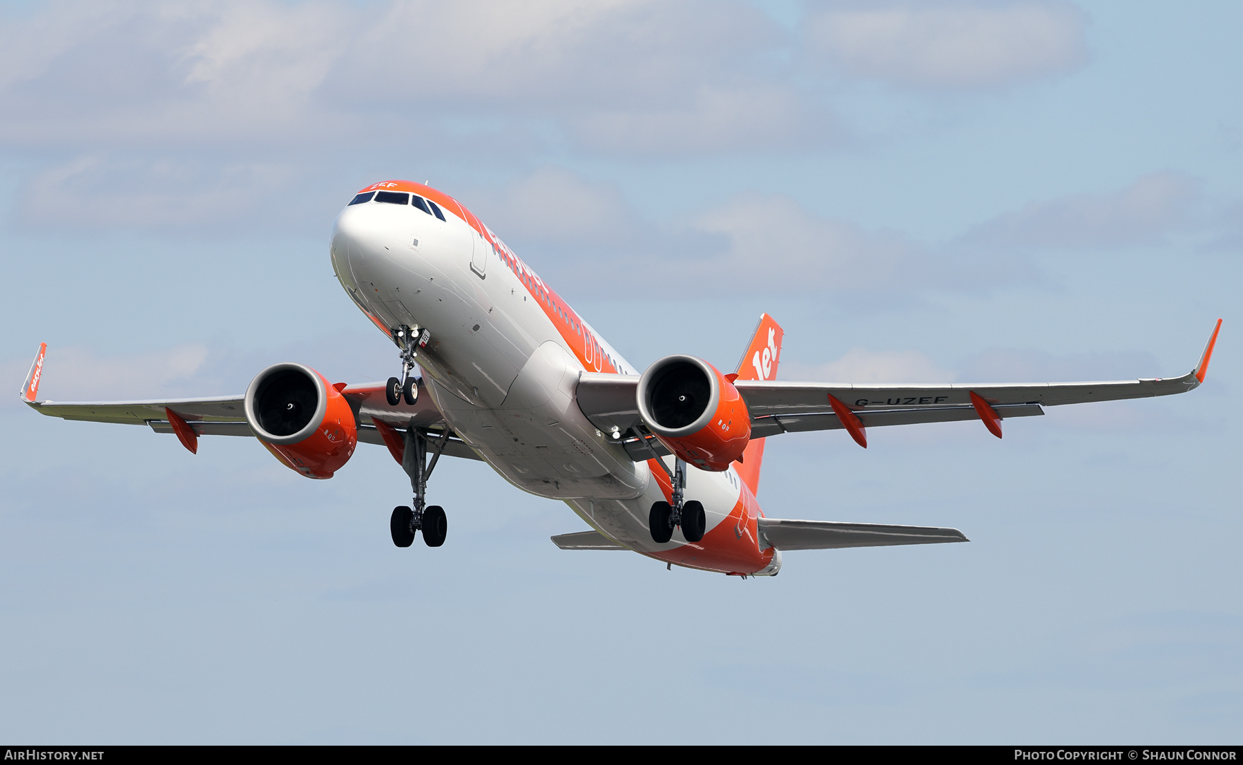 Aircraft Photo of G-UZEF | Airbus A320-251N | EasyJet | AirHistory.net #803519