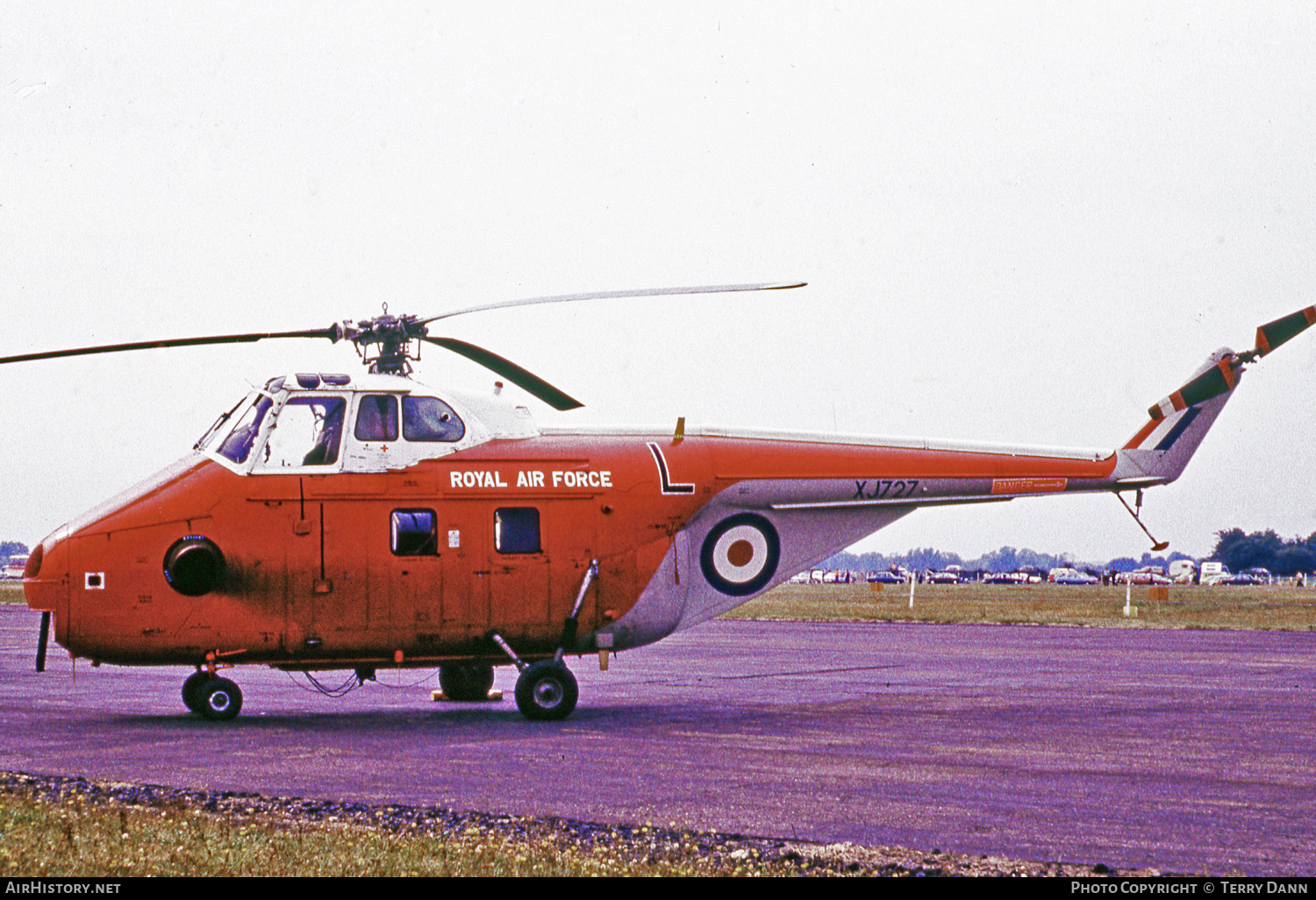 Aircraft Photo of XJ727 | Westland WS-55-3 Whirlwind HAR10 | UK - Air Force | AirHistory.net #803530