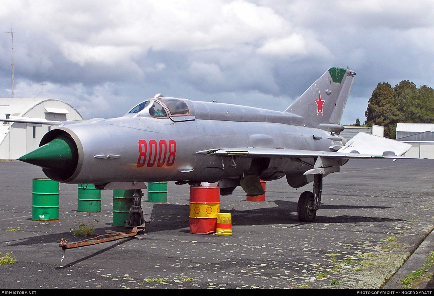 Aircraft Photo of 8008 | Mikoyan-Gurevich MiG-21MF-75 | Soviet Union - Air Force | AirHistory.net #803531
