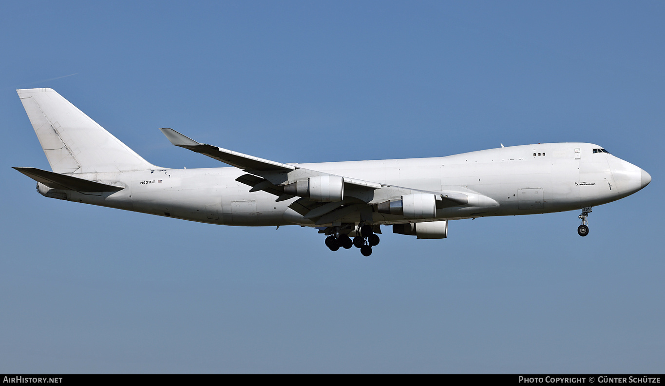 Aircraft Photo of N431GT | Boeing 747-4H6F/SCD | Atlas Air | AirHistory.net #803534