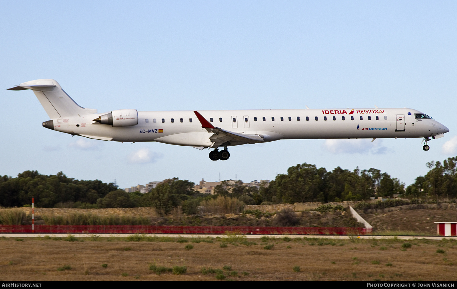 Aircraft Photo of EC-MVZ | Bombardier CRJ-1000 (CL-600-2E25) | Iberia Regional | AirHistory.net #803546