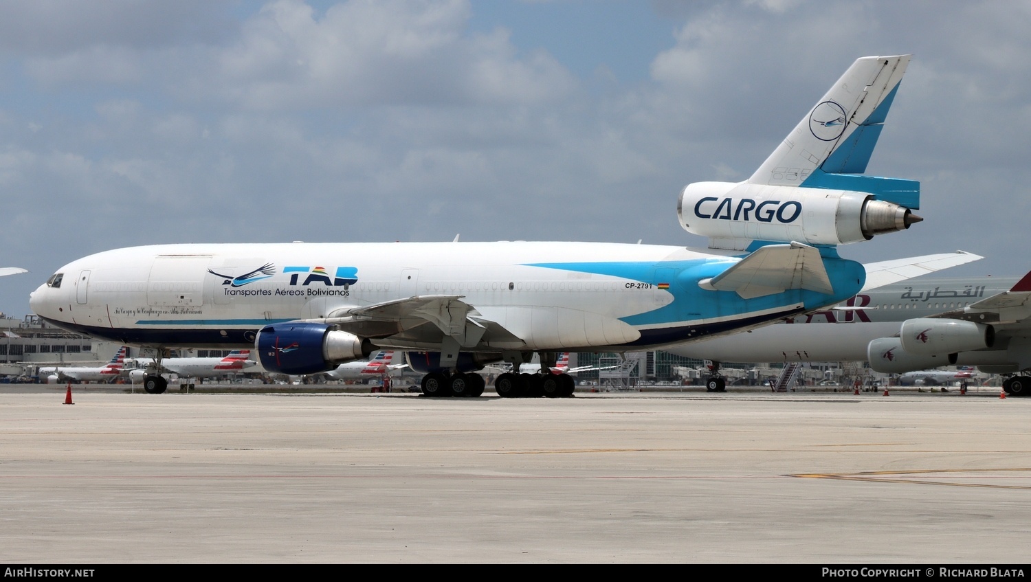 Aircraft Photo of CP-2791 | Boeing MD-10-30F | TAB Cargo - Transportes Aereos Bolivianos | AirHistory.net #803559