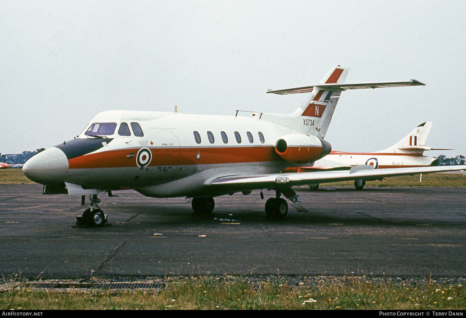 Aircraft Photo of XS734 | Hawker Siddeley HS-125-2 Dominie T1 | UK - Air Force | AirHistory.net #803582