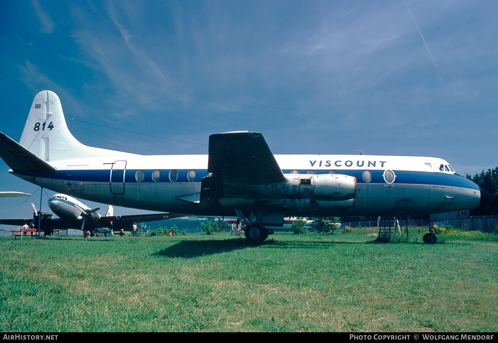Aircraft Photo of D-ANAM | Vickers 814 Viscount | AirHistory.net #803590