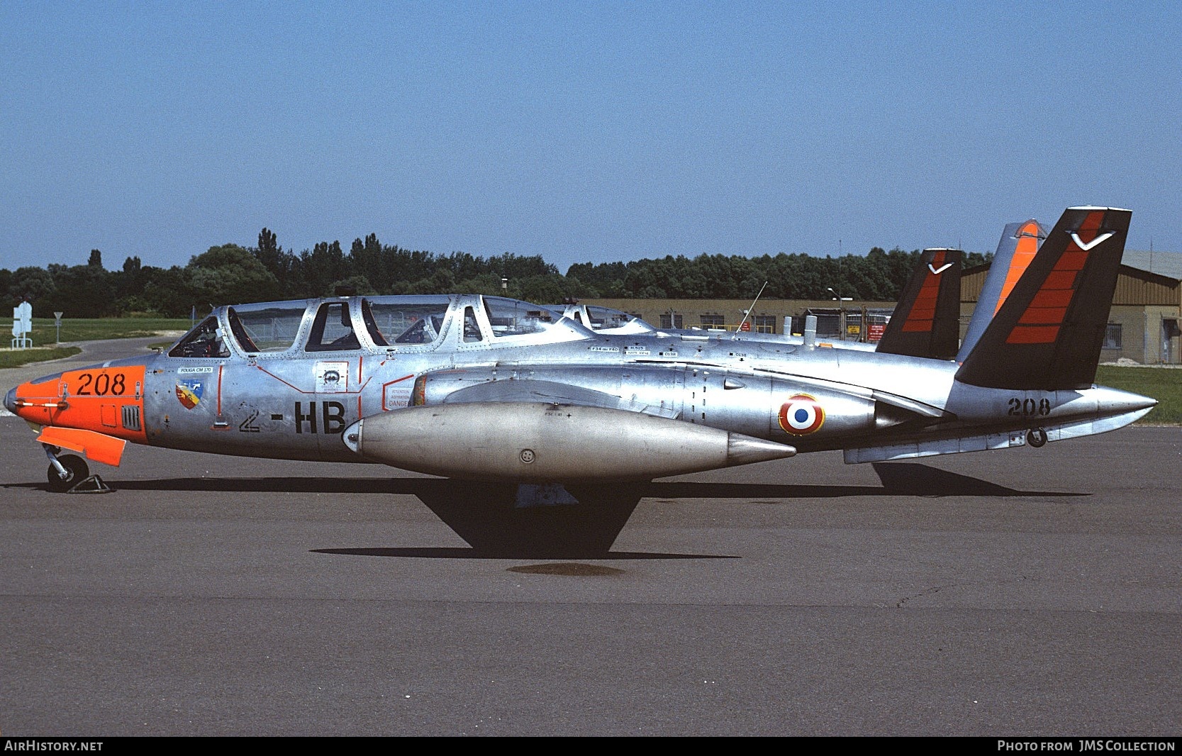 Aircraft Photo of 208 | Fouga CM-170R Magister | France - Air Force | AirHistory.net #803617