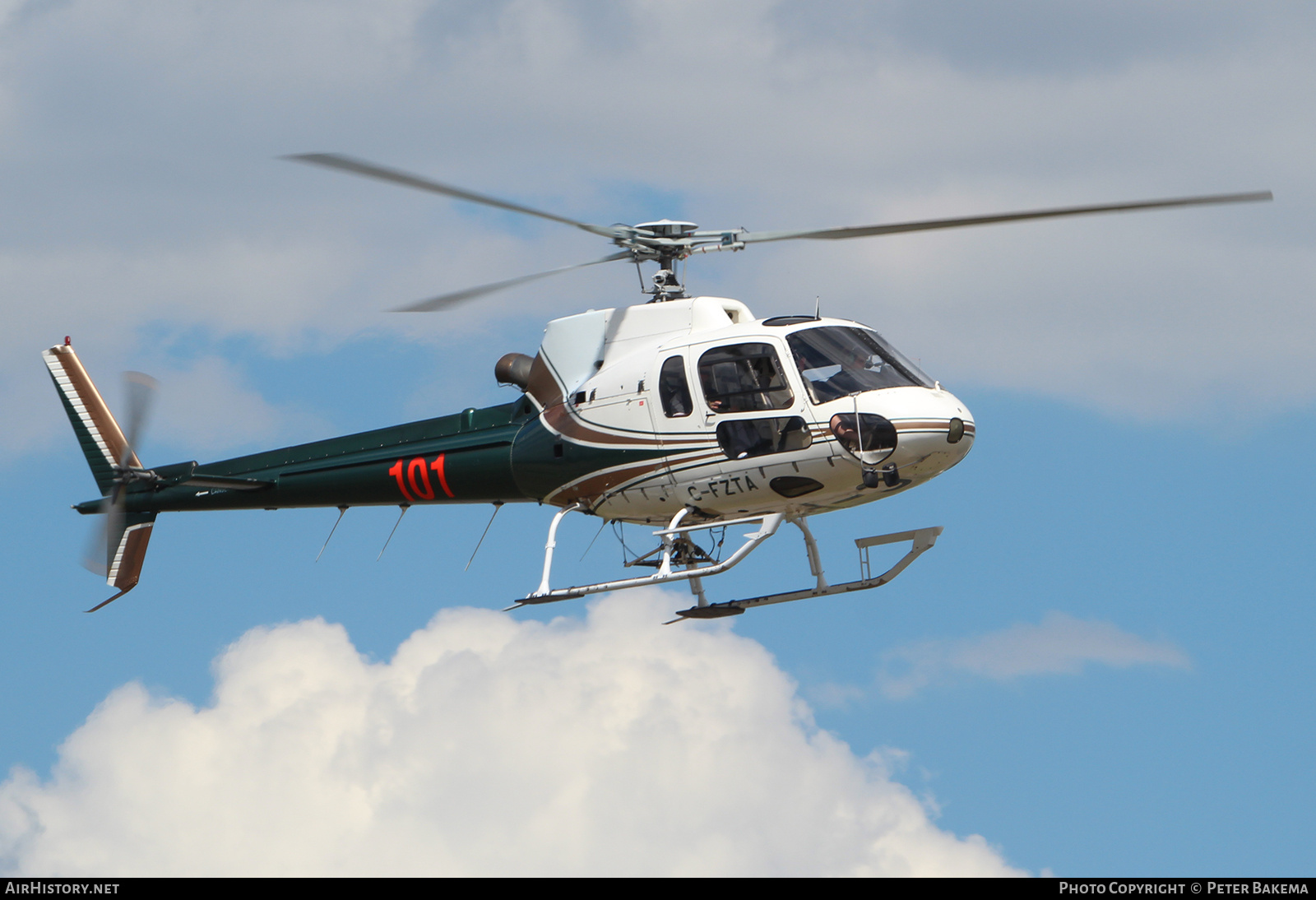Aircraft Photo of C-FZTA | Aerospatiale AS-350B-2 Ecureuil | AirHistory.net #803619