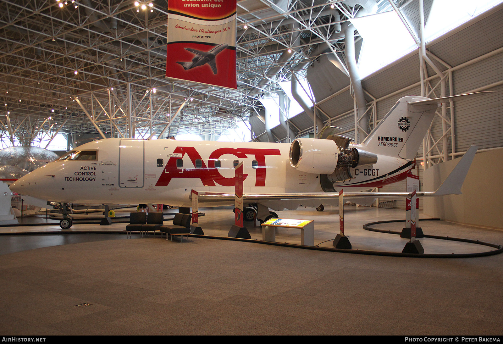 Aircraft Photo of C-GCGT | Canadair Challenger 600 (CL-600-2A12) | Bombardier Aerospace | AirHistory.net #803623
