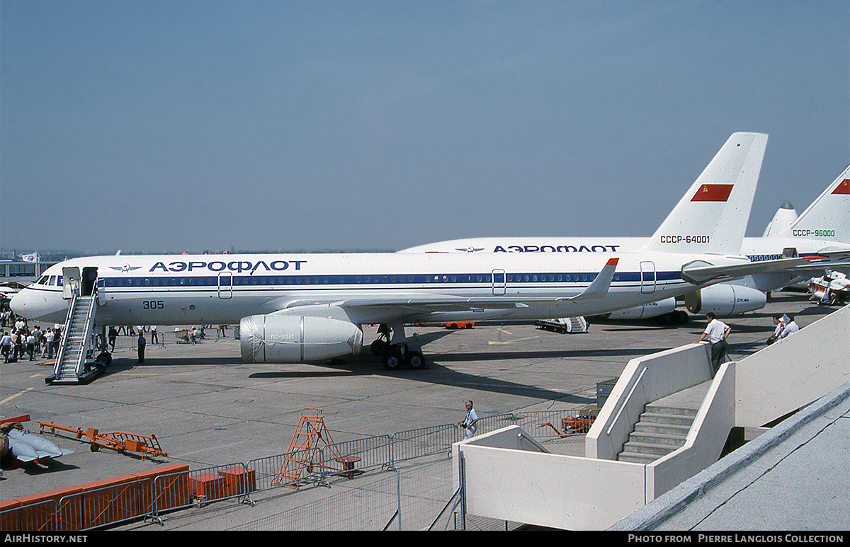 Aircraft Photo of CCCP-64001 | Tupolev Tu-204-300 | Aeroflot | AirHistory.net #803629