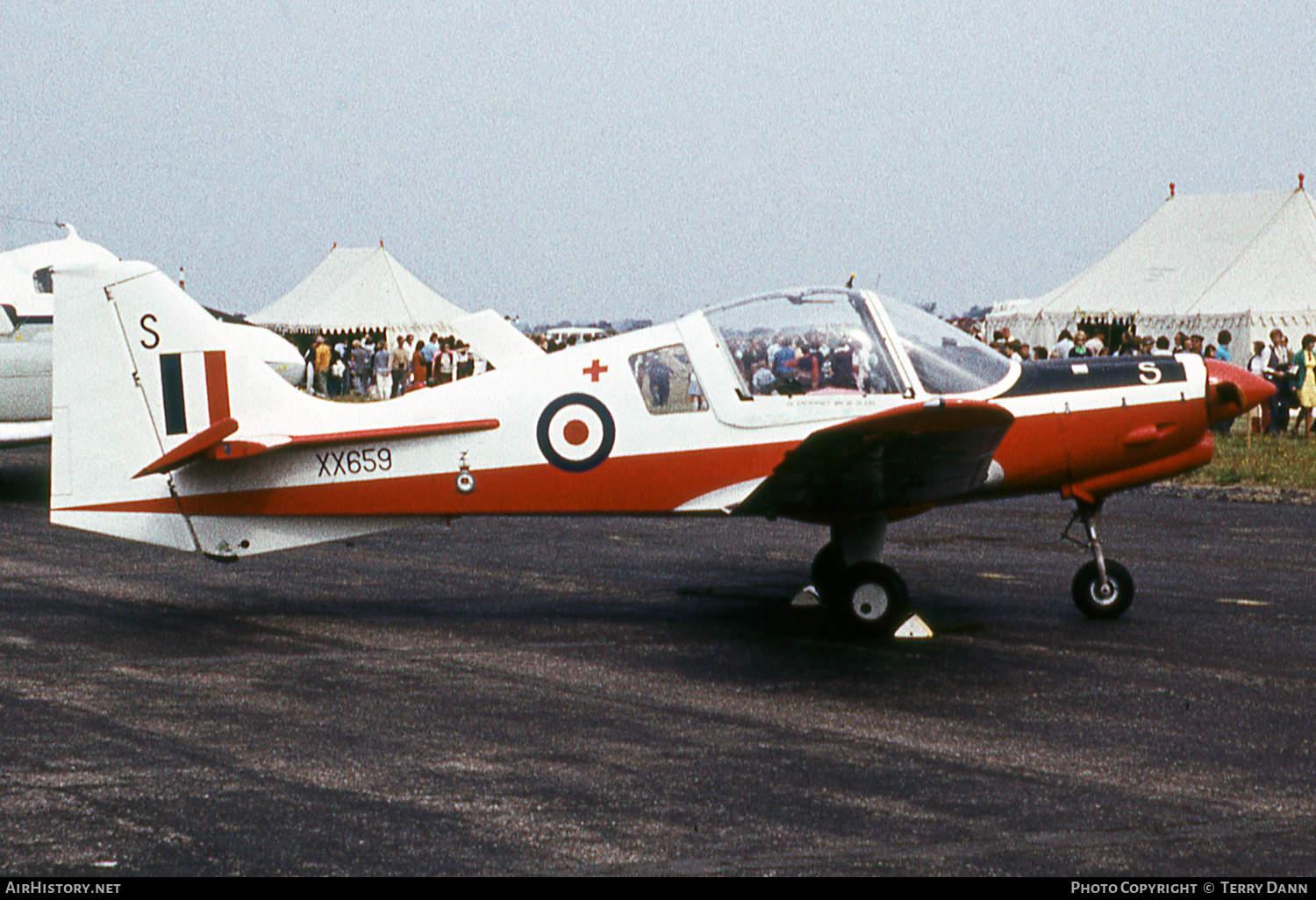 Aircraft Photo of XX659 | Scottish Aviation Bulldog T1 | UK - Air Force | AirHistory.net #803633