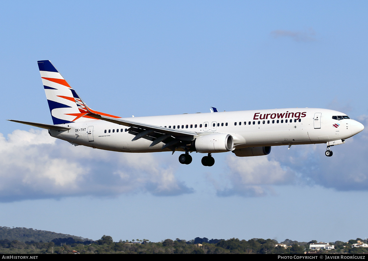 Aircraft Photo of OK-TVT | Boeing 737-86N | Eurowings | AirHistory.net #803637