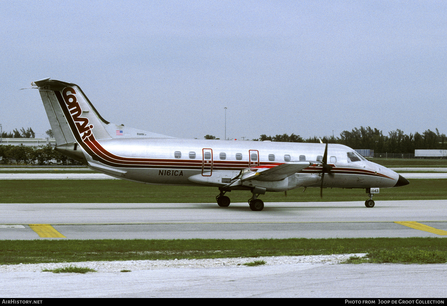 Aircraft Photo of N161CA | Embraer EMB-120RT Brasilia | Comair | AirHistory.net #803640