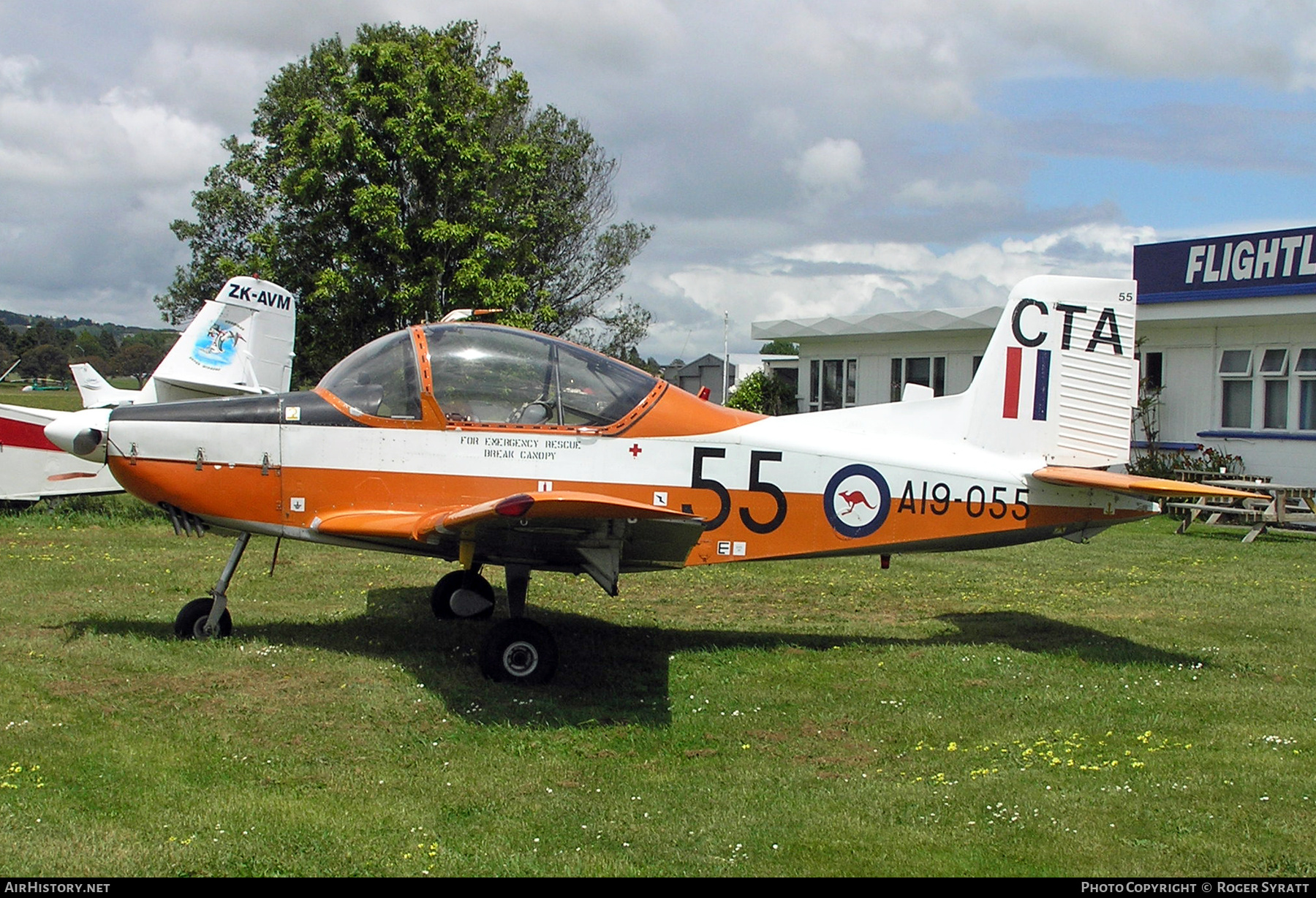 Aircraft Photo of ZK-CTA / CTA / A19-055 | New Zealand CT-4A Airtrainer | Australia - Air Force | AirHistory.net #803643