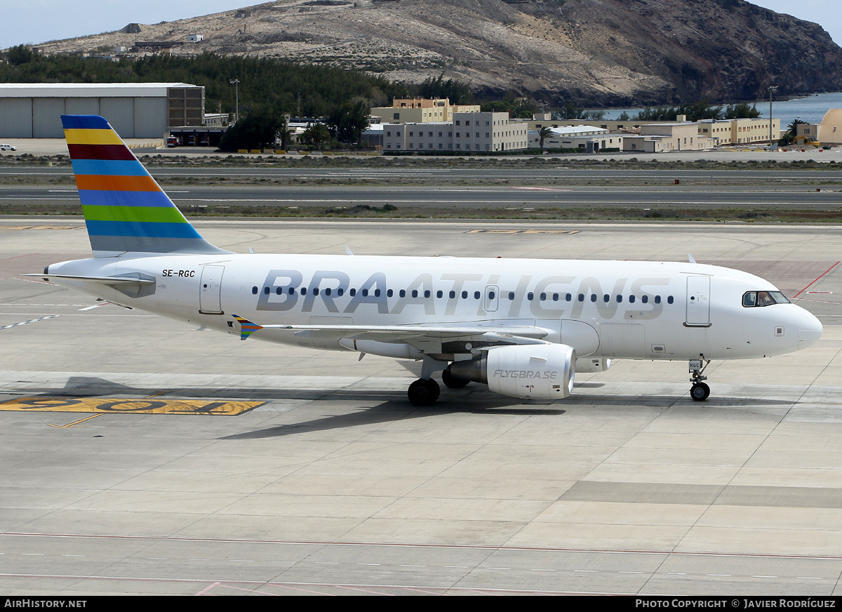 Aircraft Photo of SE-RGC | Airbus A319-112 | Braathens International Airways | AirHistory.net #803669
