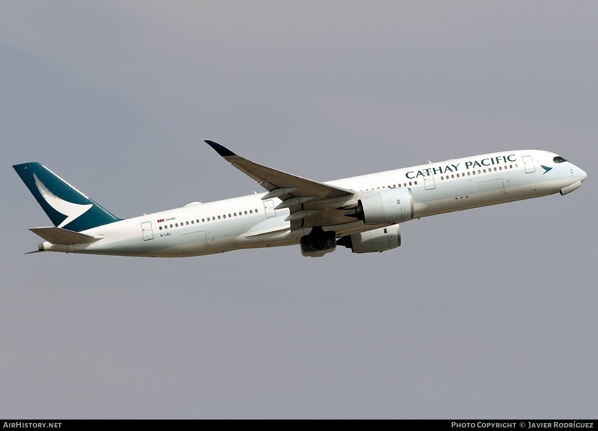 Aircraft Photo of B-LRU | Airbus A350-941 | Cathay Pacific Airways | AirHistory.net #803677