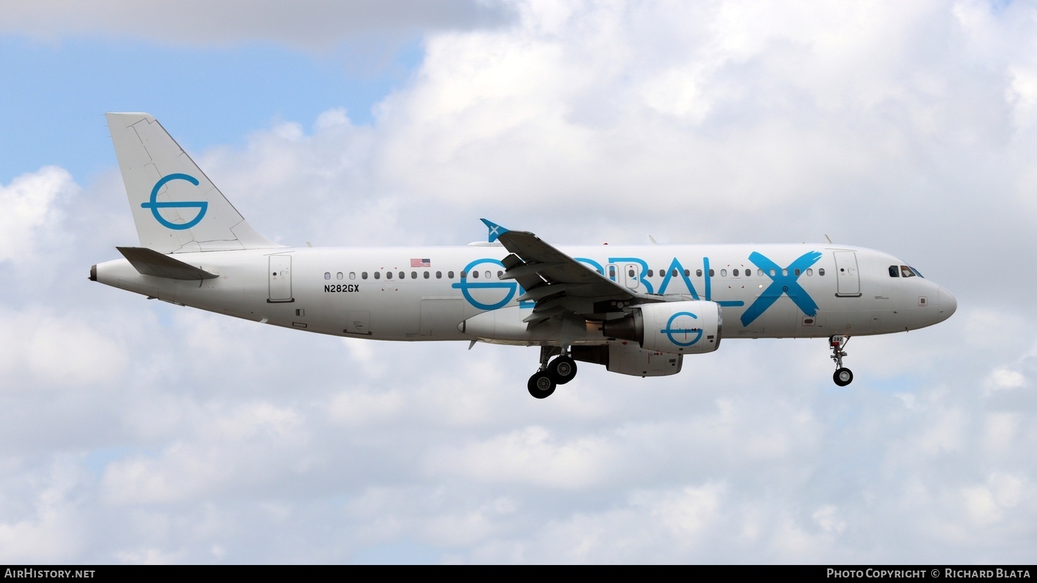 Aircraft Photo of N282GX | Airbus A320-214 | GlobalX | AirHistory.net #803686