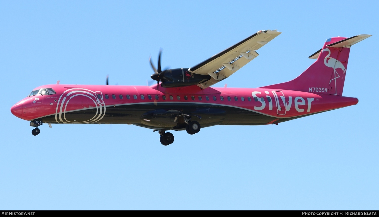 Aircraft Photo of N703SV | ATR ATR-72-600 (ATR-72-212A) | Silver Airways | AirHistory.net #803695