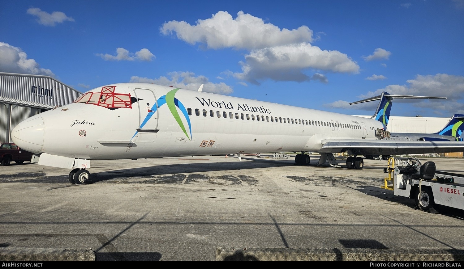Aircraft Photo of N804WA | McDonnell Douglas MD-83 (DC-9-83) | World Atlantic Airlines | AirHistory.net #803708
