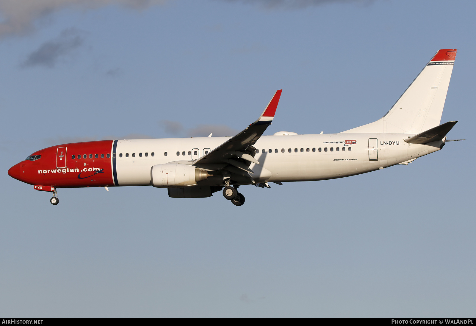 Aircraft Photo of LN-DYM | Boeing 737-8JP | Norwegian | AirHistory.net #803723