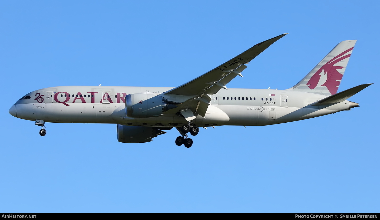 Aircraft Photo of A7-BCZ | Boeing 787-8 Dreamliner | Qatar Airways | AirHistory.net #803745
