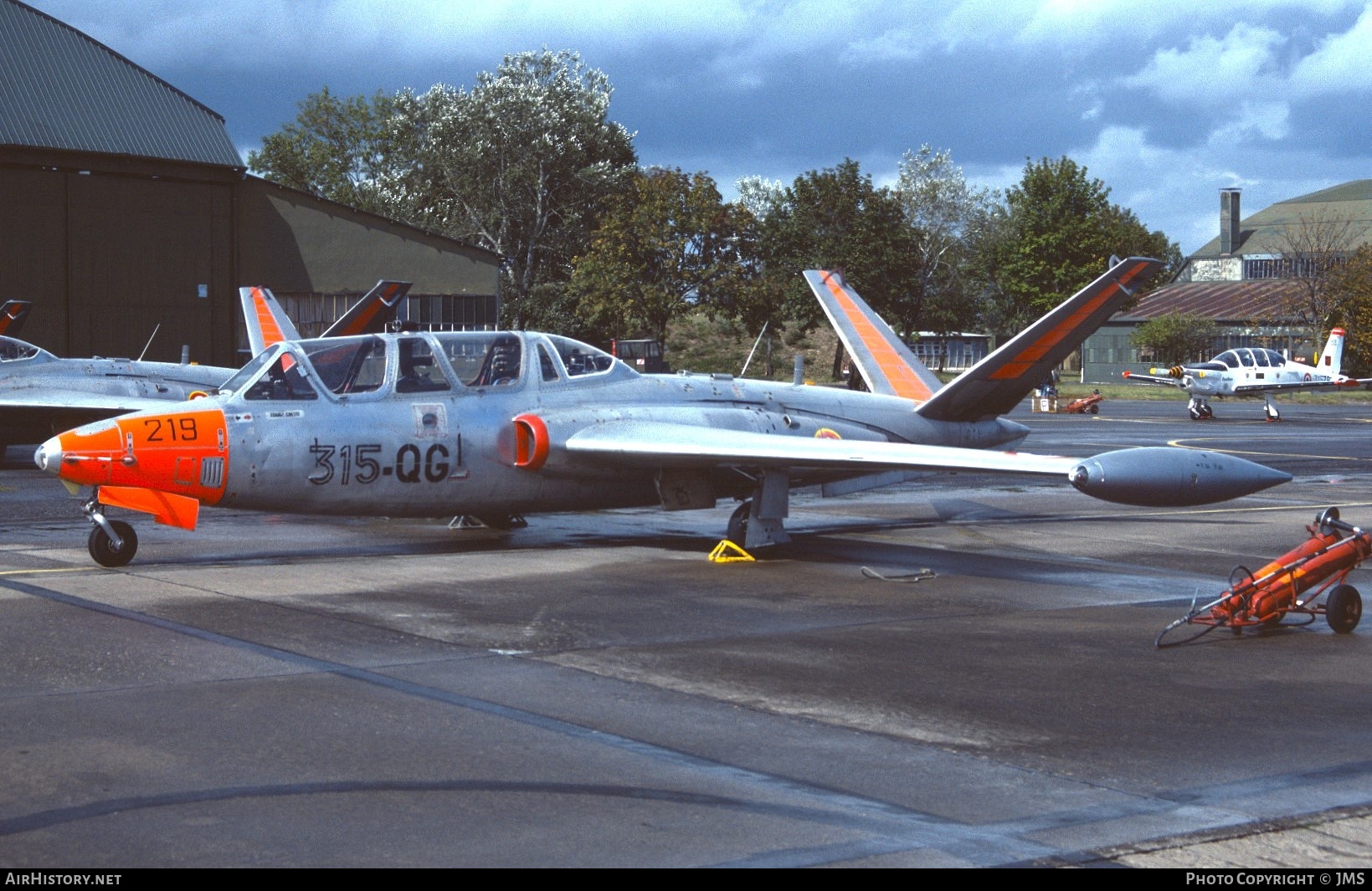 Aircraft Photo of 219 | Fouga CM-170R Magister | France - Air Force | AirHistory.net #803769