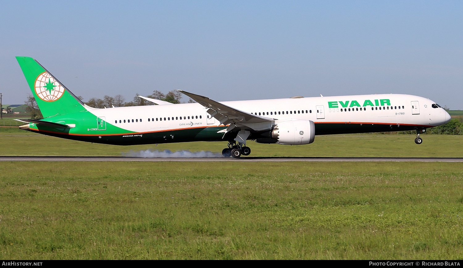 Aircraft Photo of B-17801 | Boeing 787-10 Dreamliner | EVA Air | AirHistory.net #803770