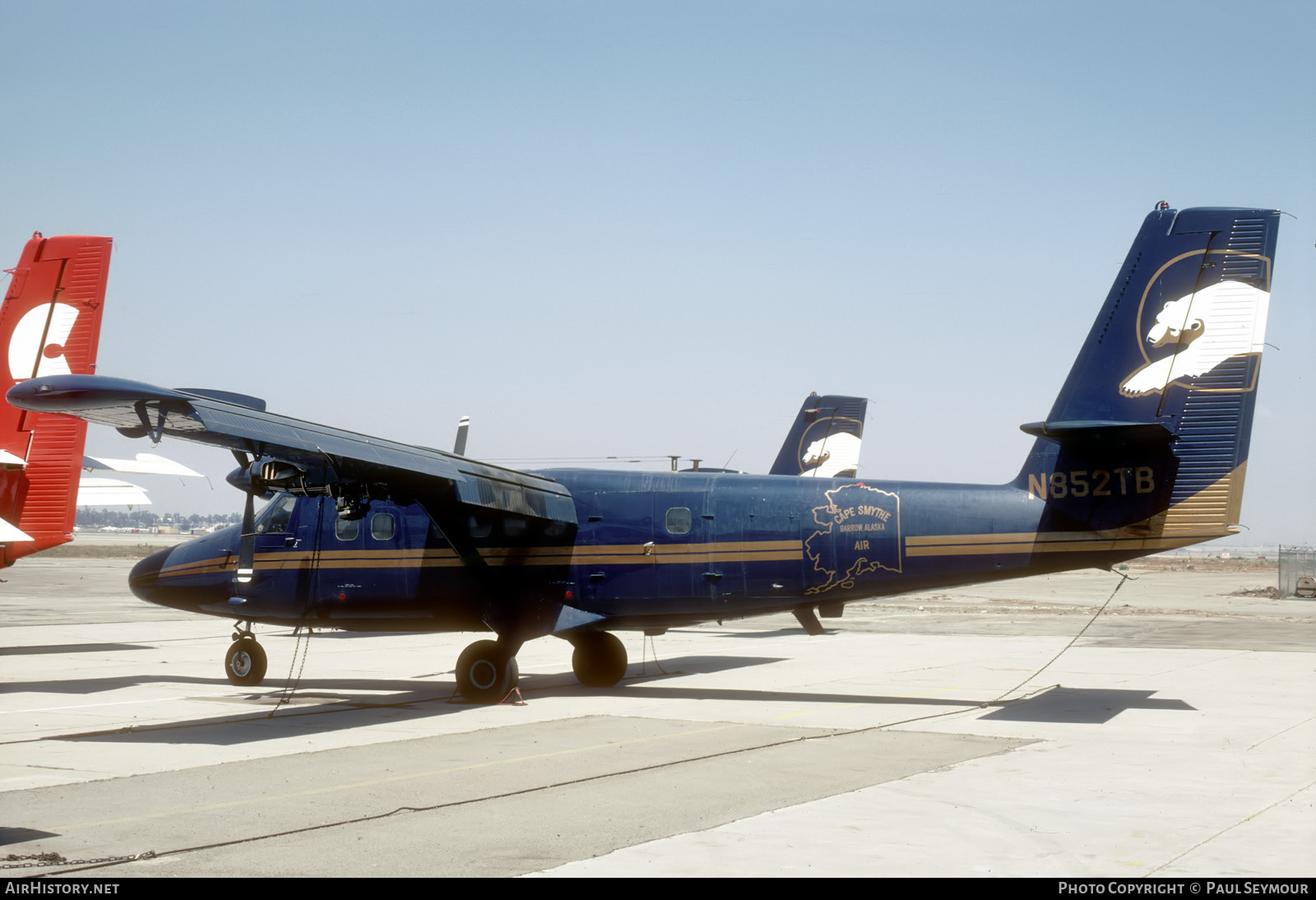 Aircraft Photo of N852TB | De Havilland Canada DHC-6-300 Twin Otter | Cape Smythe Air Service | AirHistory.net #803779