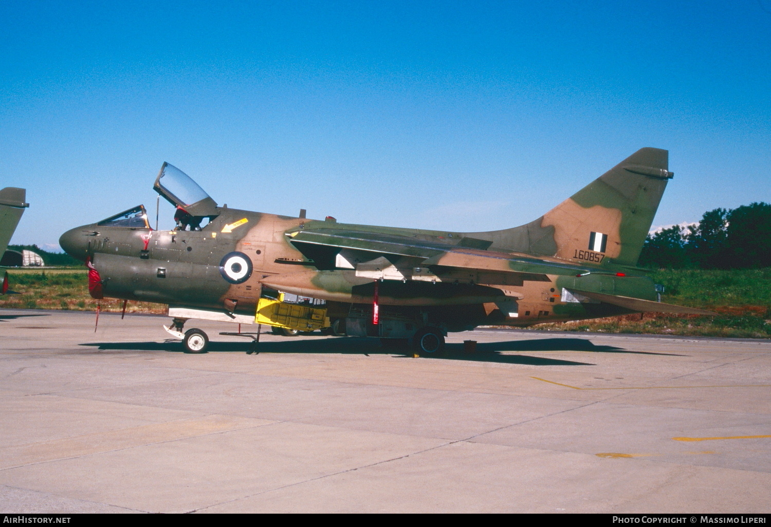 Aircraft Photo of 160857 | Vought A-7E Corsair II | Greece - Air Force | AirHistory.net #803784