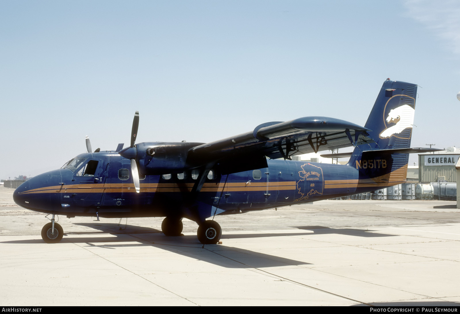 Aircraft Photo of N851TB | De Havilland Canada DHC-6-200 Twin Otter | Cape Smythe Air Service | AirHistory.net #803797