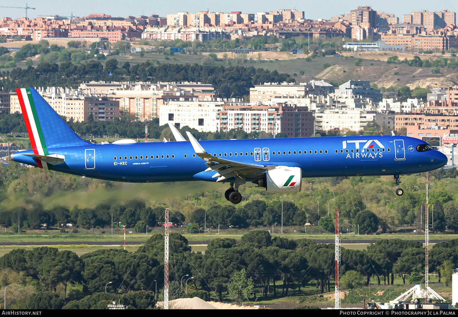 Aircraft Photo of EI-HXC | Airbus A321-271NX | ITA Airways | AirHistory.net #803800