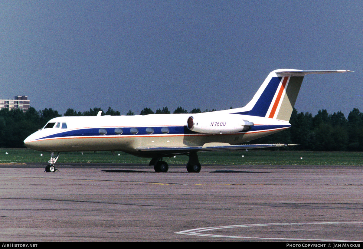 Aircraft Photo of N760U | Grumman G-1159B Gulfstream II-B | AirHistory.net #803821