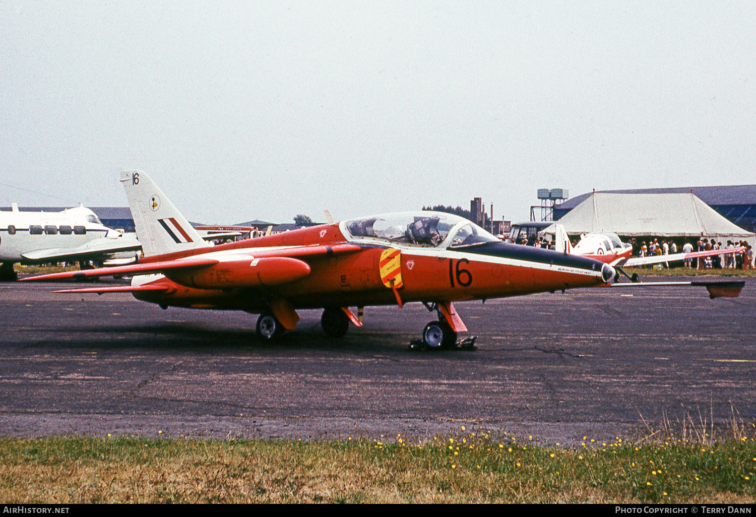 Aircraft Photo of XP516 | Folland Fo.144 Gnat T.1 | UK - Air Force | AirHistory.net #803836