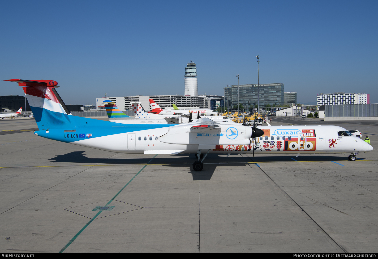Aircraft Photo of LX-LGN | Bombardier DHC-8-402 Dash 8 | Luxair | AirHistory.net #803841