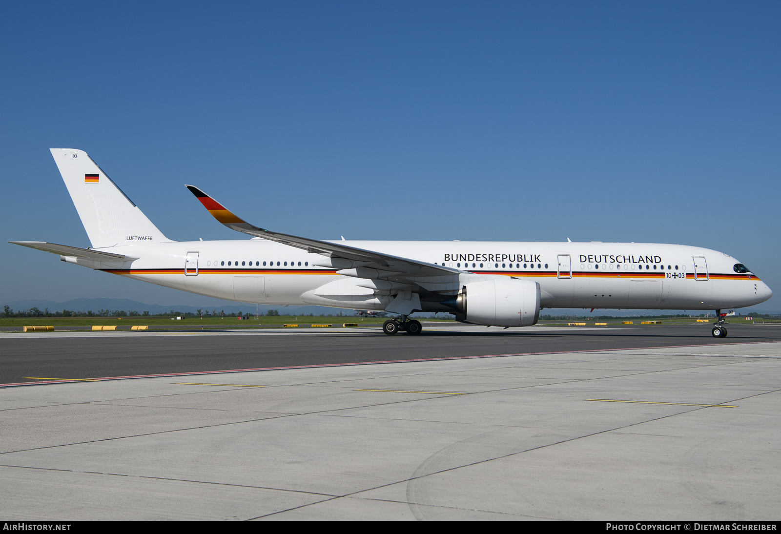 Aircraft Photo of 1003 / 03 | Airbus A350-941 | Germany - Air Force | AirHistory.net #803855
