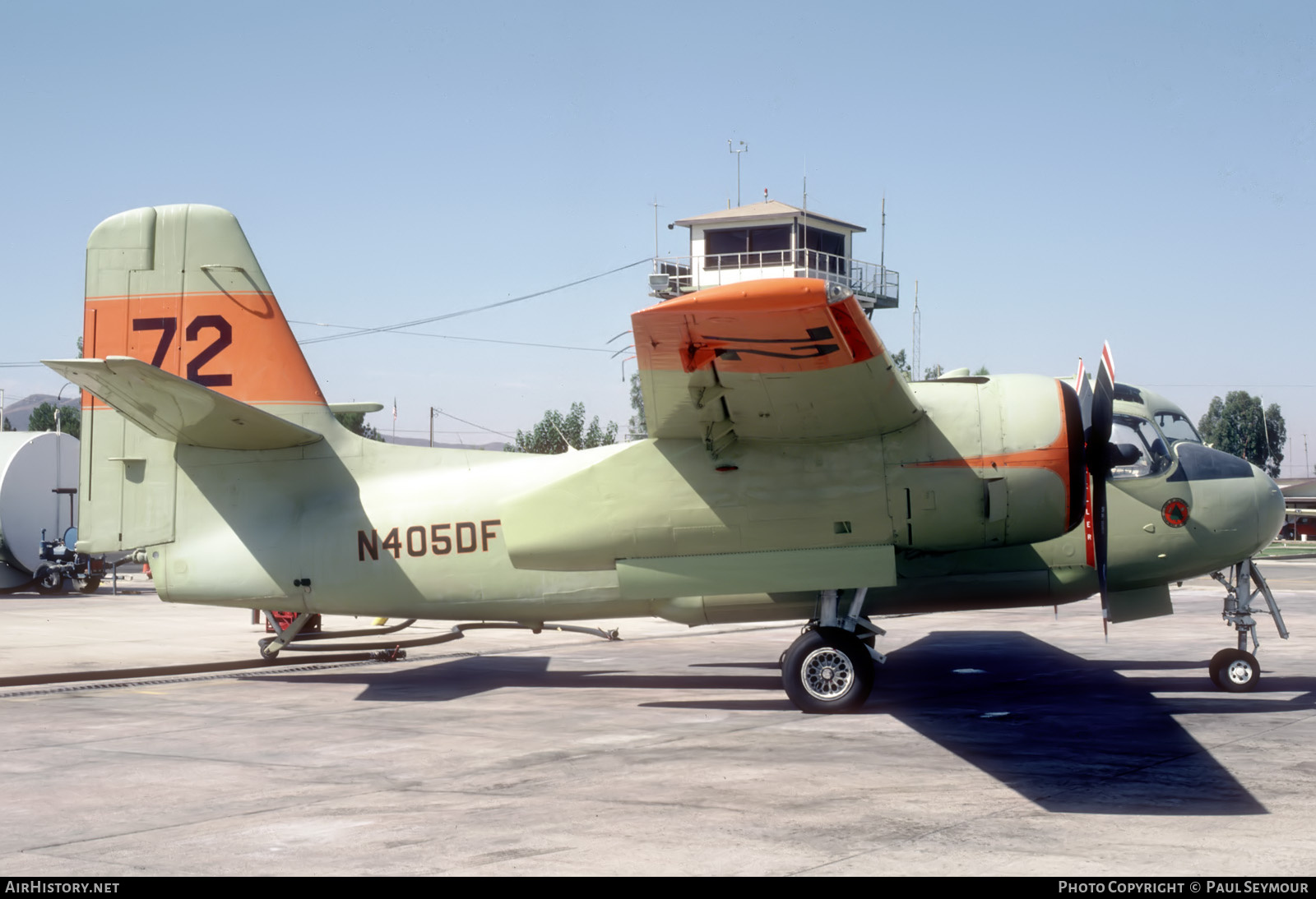 Aircraft Photo of N405DF | Grumman S-2A(AT) Tracker | California Department of Forestry - CDF | AirHistory.net #803860