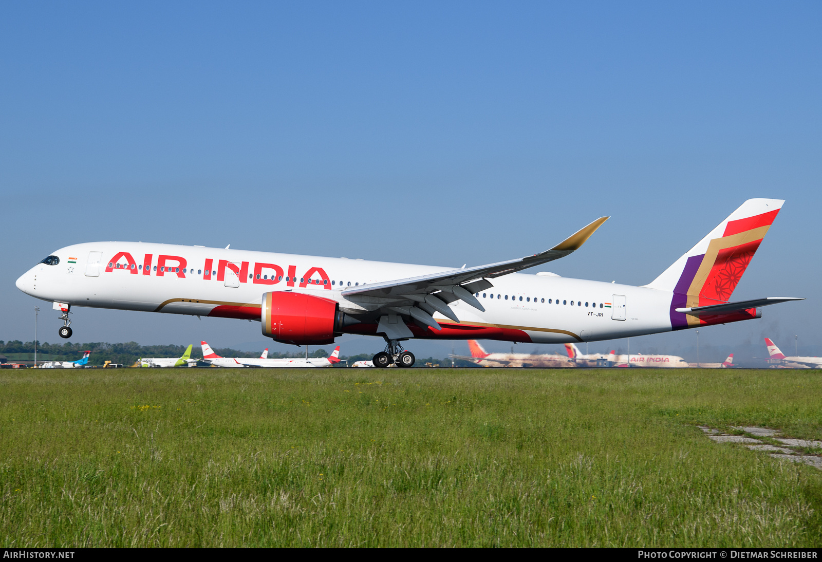 Aircraft Photo of VT-JRI | Airbus A350-941 | Air India | AirHistory.net #803882