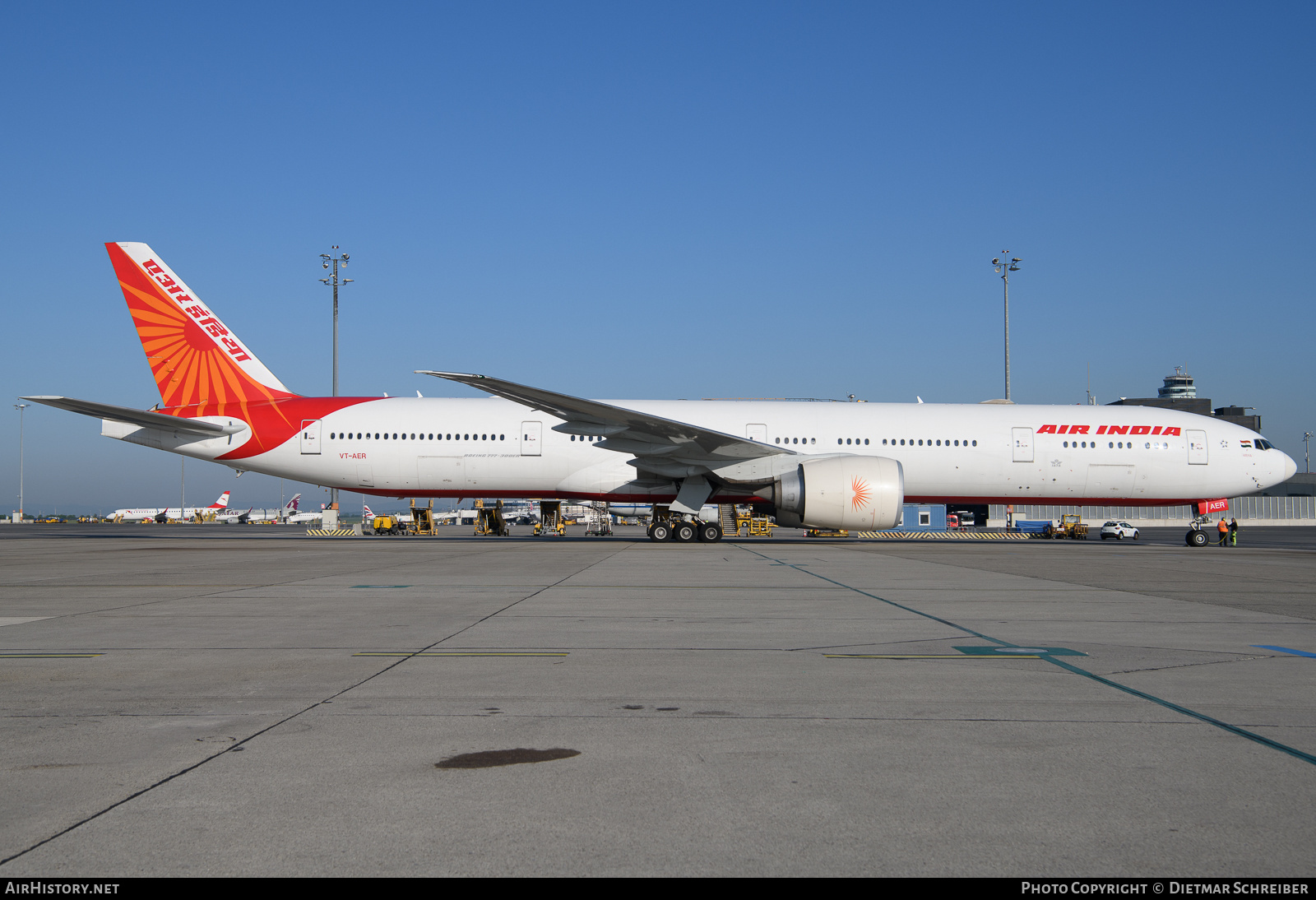 Aircraft Photo of VT-AER | Boeing 777-3FX/ER | Air India | AirHistory.net #803889