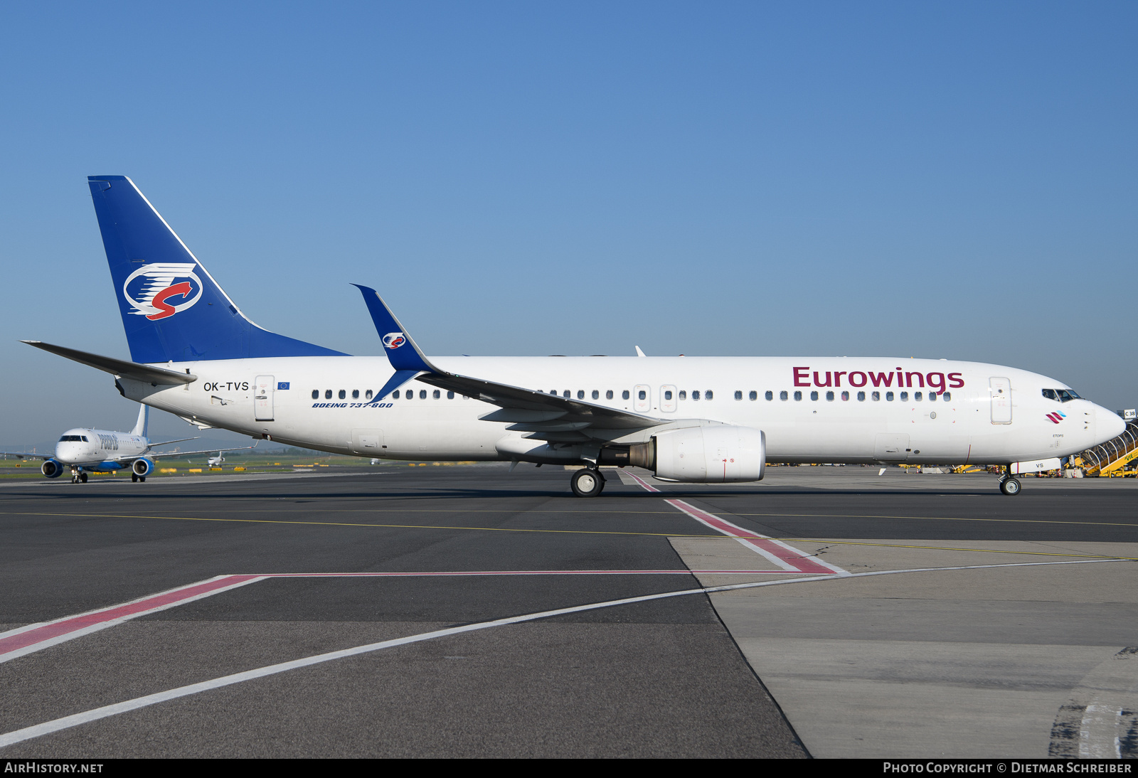 Aircraft Photo of OK-TVS | Boeing 737-86N | Eurowings | AirHistory.net #803904