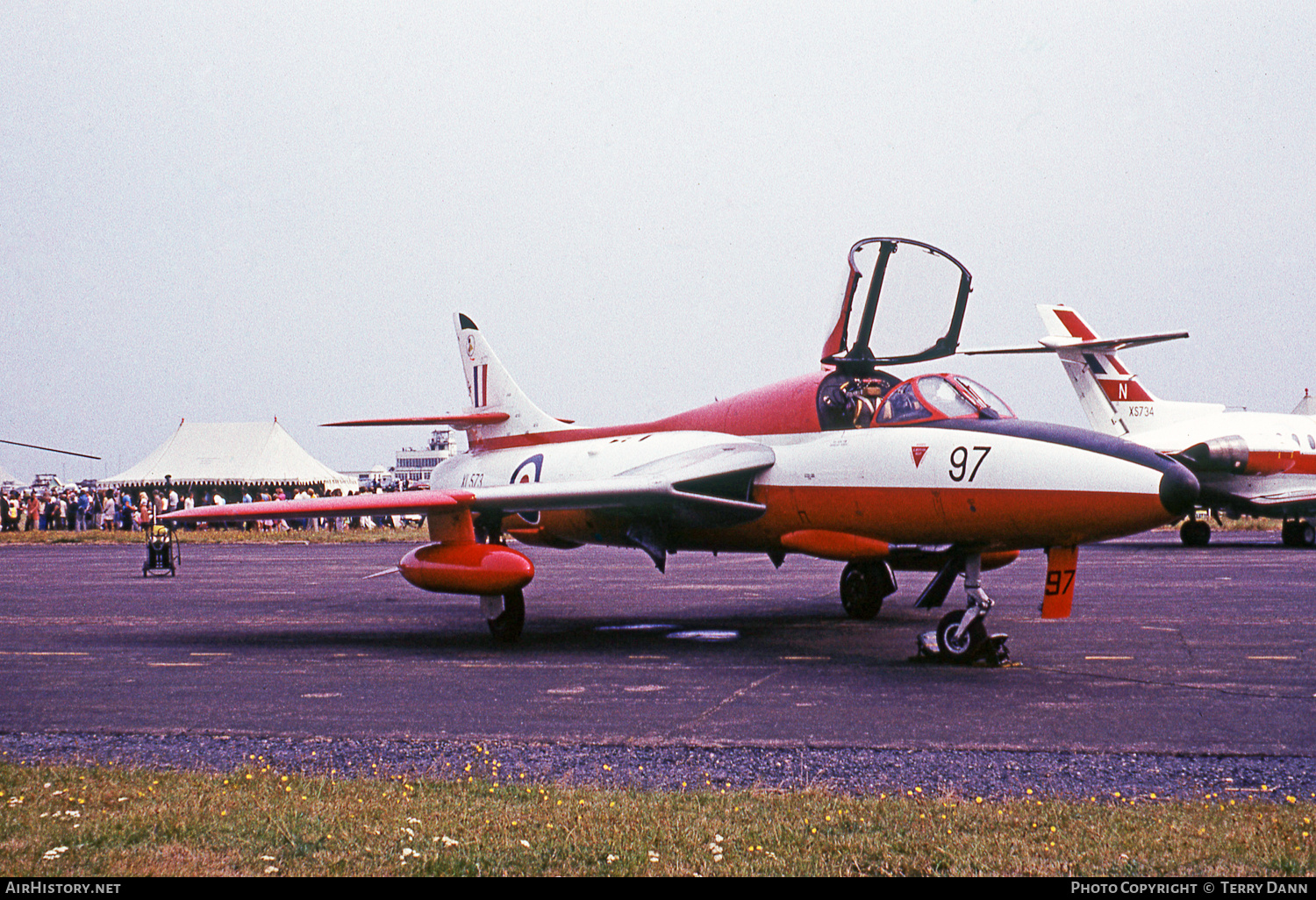 Aircraft Photo of XL573 | Hawker Hunter T7 | UK - Air Force | AirHistory.net #803918
