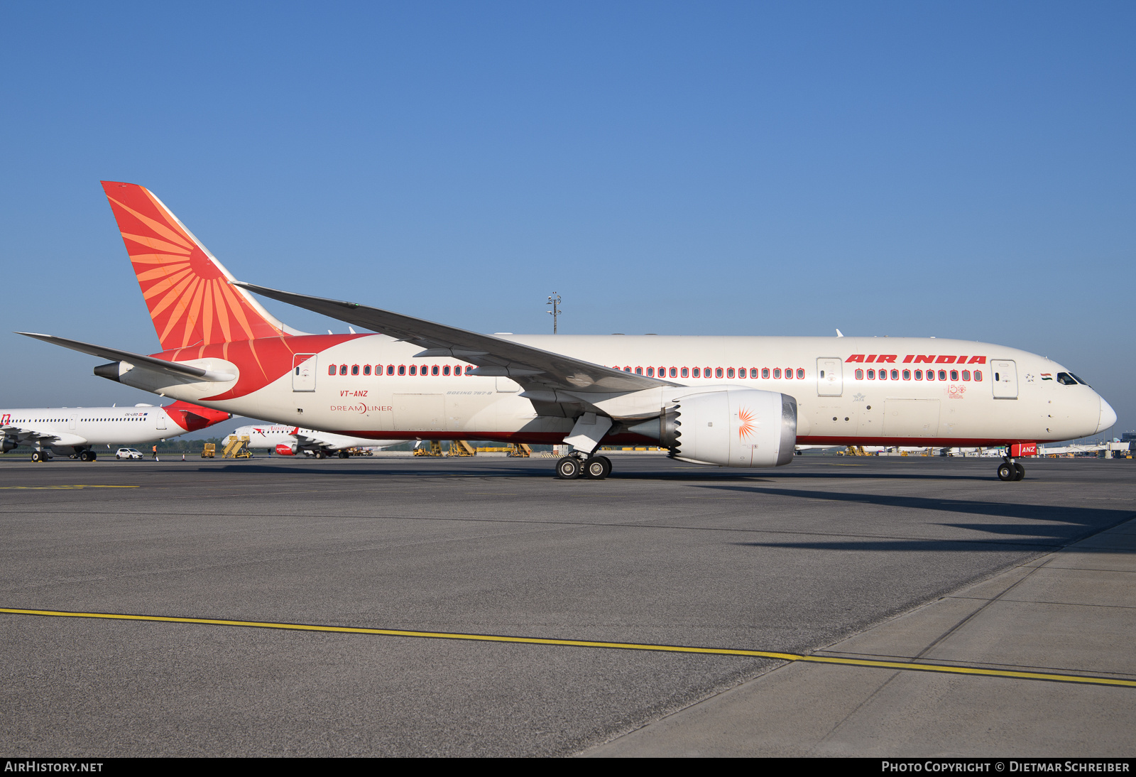 Aircraft Photo of VT-ANZ | Boeing 787-8 Dreamliner | Air India | AirHistory.net #803923