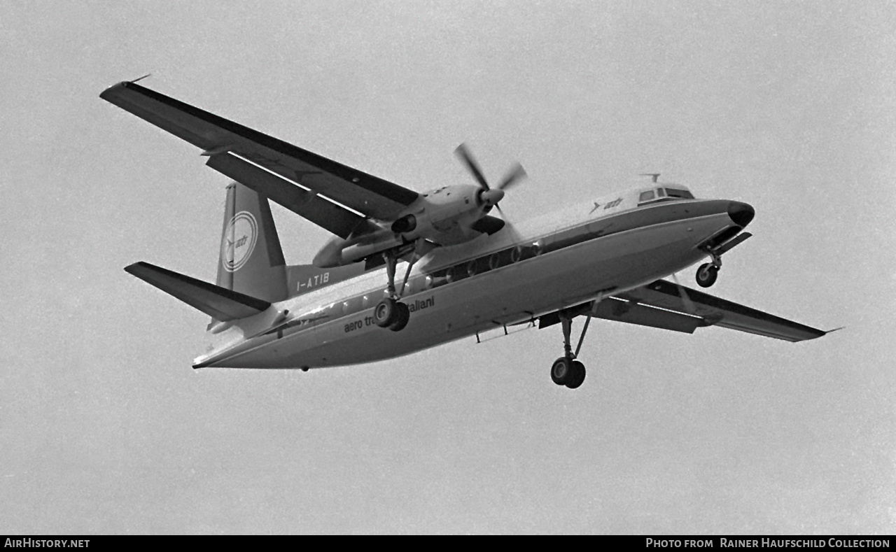 Aircraft Photo of I-ATIB | Fokker F27-200 Friendship | ATI - Aero Trasporti Italiani | AirHistory.net #803942
