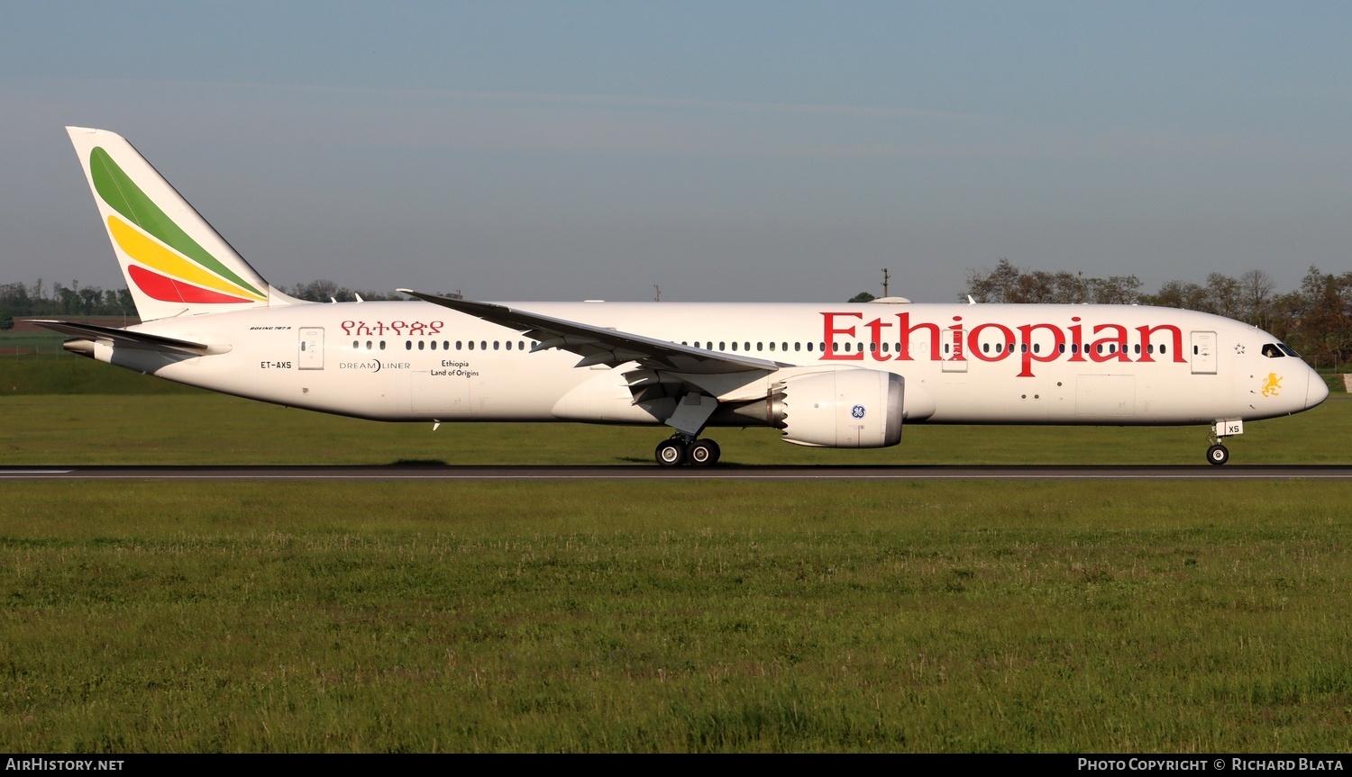 Aircraft Photo of ET-AXS | Boeing 787-9 Dreamliner | Ethiopian Airlines | AirHistory.net #803962