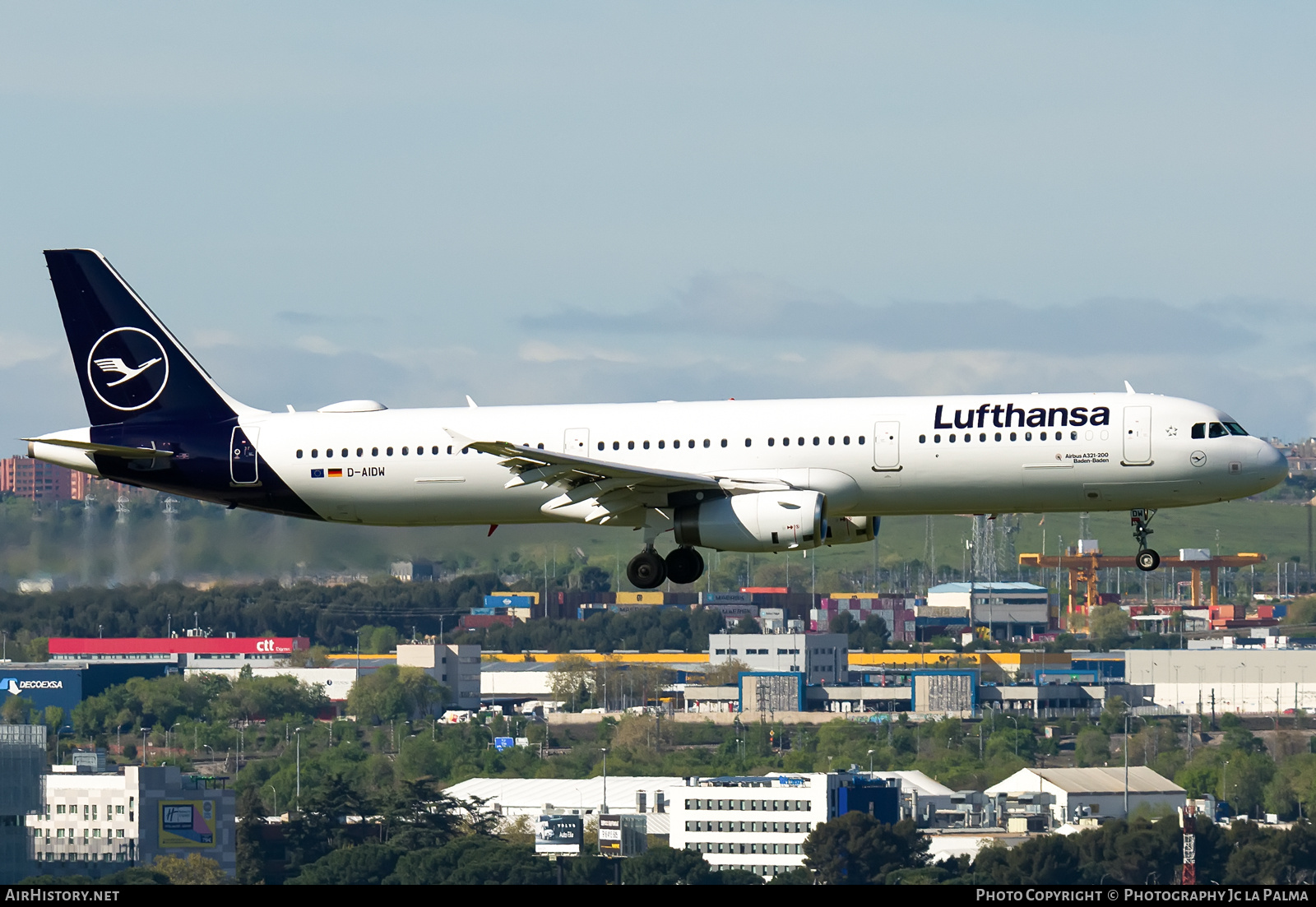 Aircraft Photo of D-AIDW | Airbus A321-231 | Lufthansa | AirHistory.net #803970